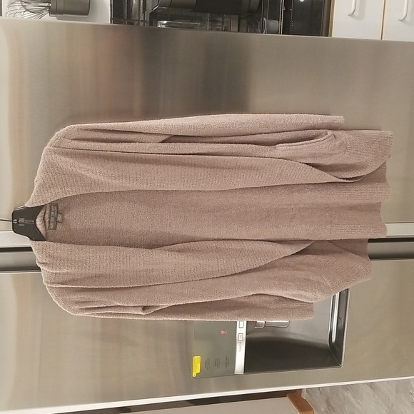 💕BAREFOOT DREAMS💕 CozyChic Lite Circle Cardigan ~ Mink XS/S NWOT - Picture 5 of 12